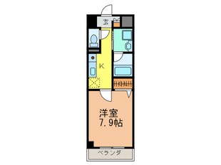 アンビションの物件間取画像